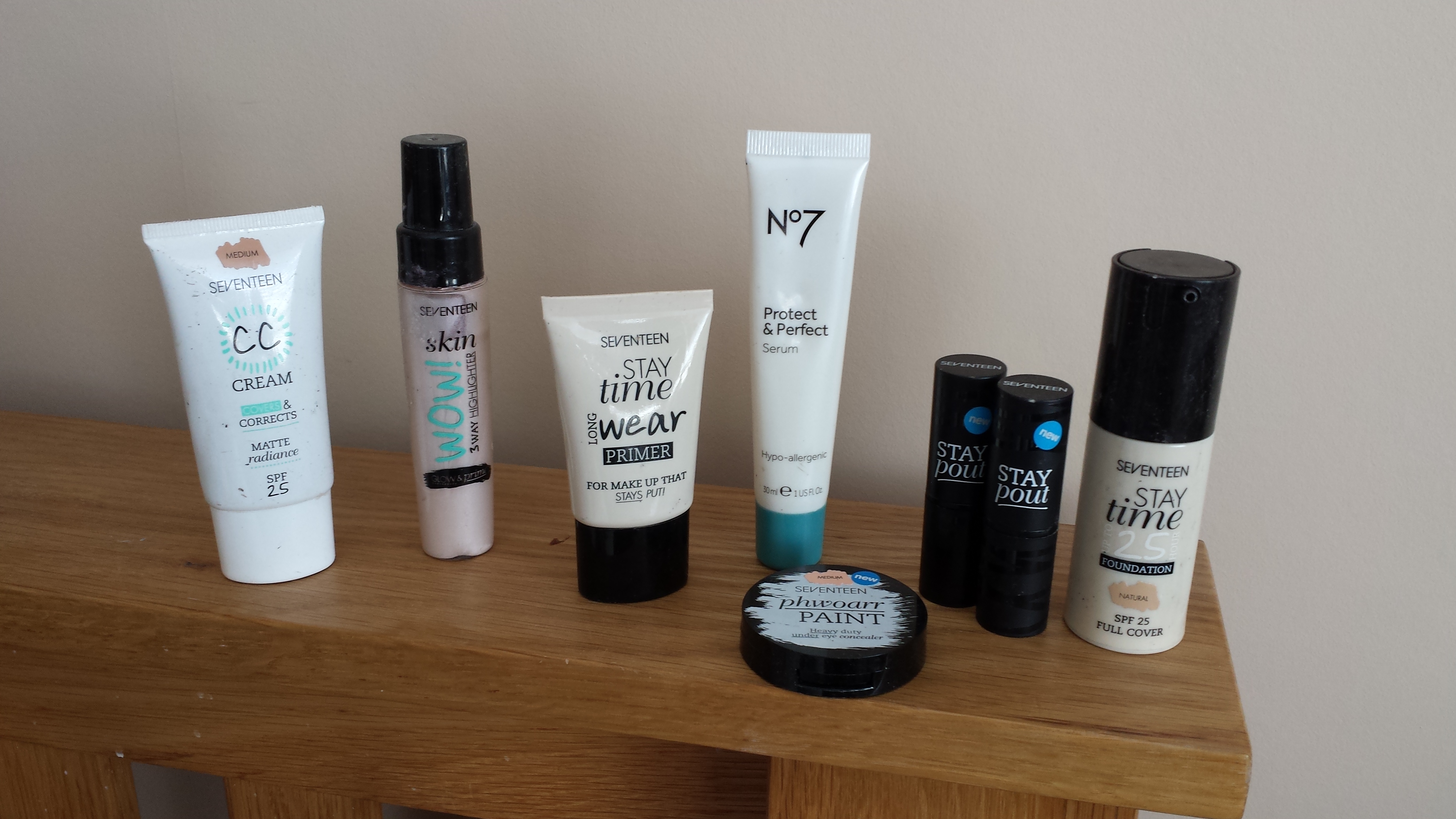 Boots No 7 Beauty Products