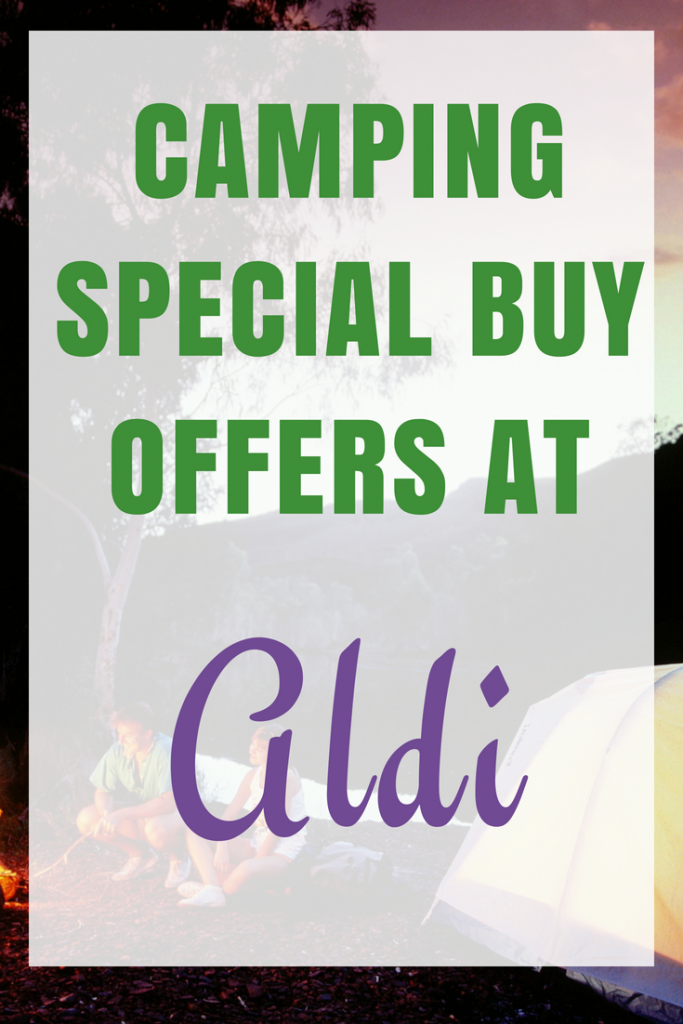 Camping Special Buy Offers at Aldi. Inc tents & rucksacks