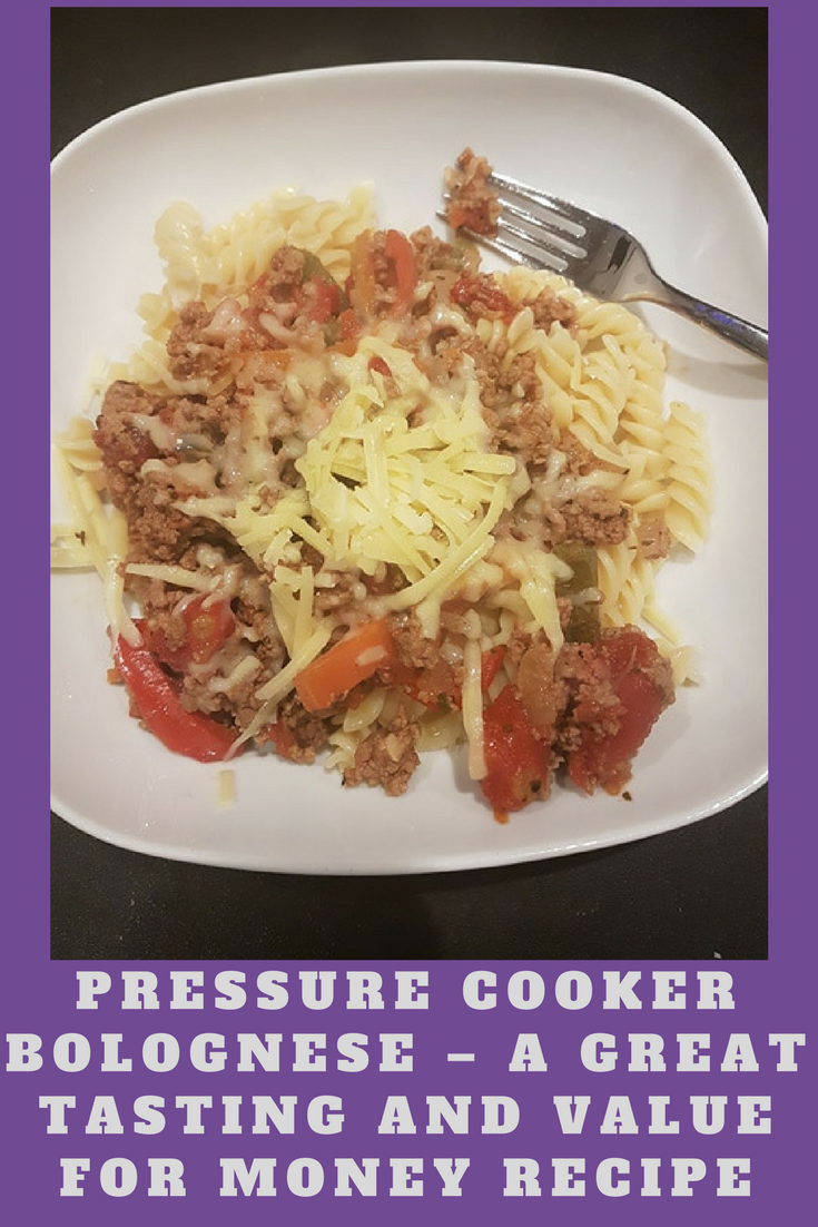 pressure cooker bolognese