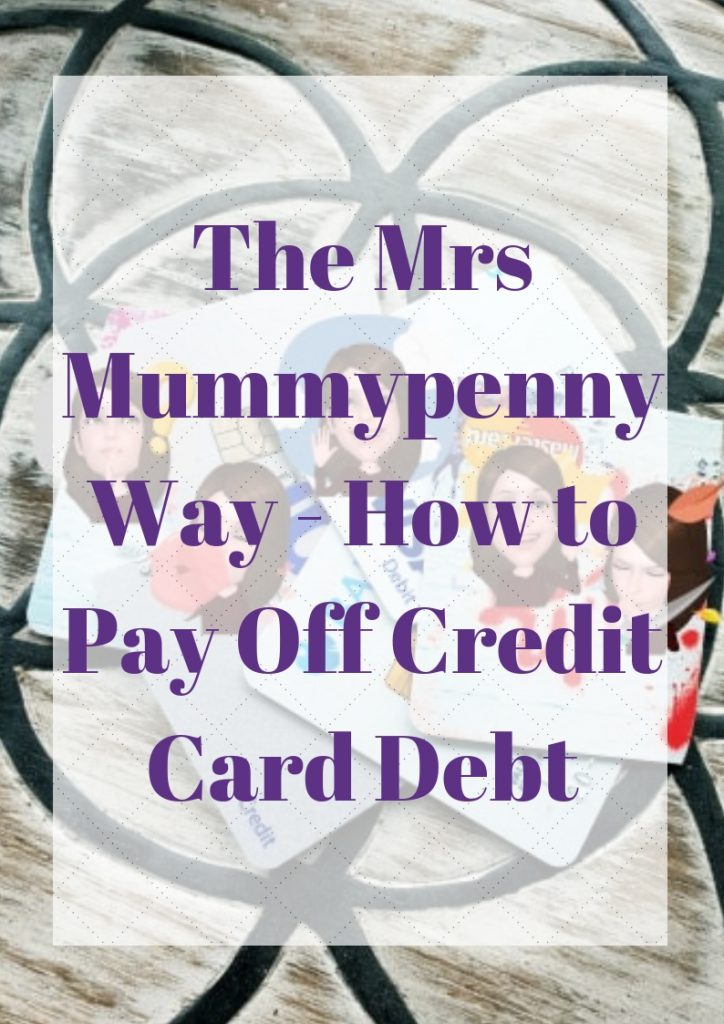 how to pay off credit card debt